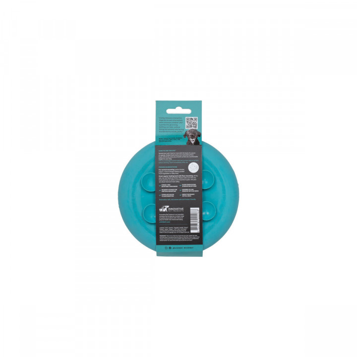 Mangeoire pour chiens Lickimat Turquoise Caoutchouc