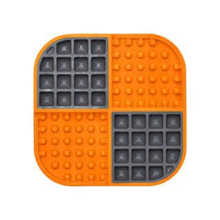 Ciotola per cani Lickimat Dog Slomo Orange polipropilene TPR