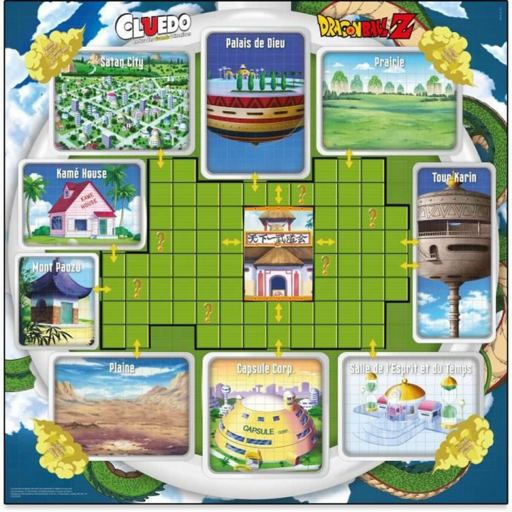 Bordspel Dragon Ball Z Cluedo
