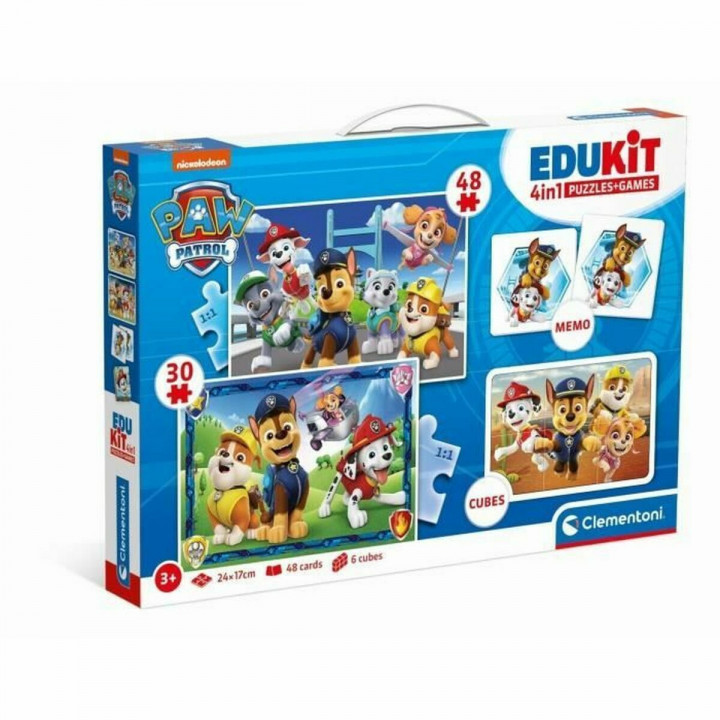 Set di 4 Puzzle The Paw Patrol Clementoni Edukit
