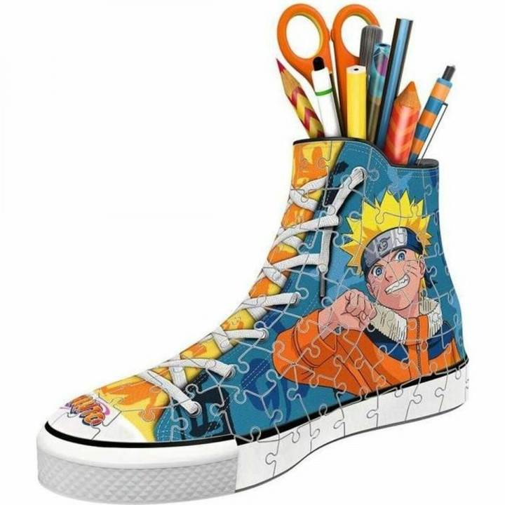 Puzzle 3D Naruto 11543   Pantofole 112 Pezzi