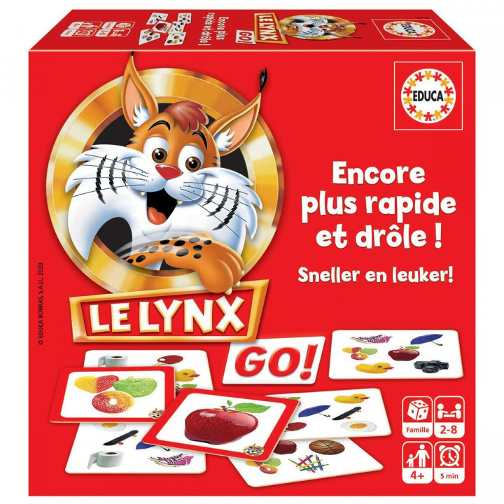 Gioco da Tavolo Educa 18716 Le Lynx Go!