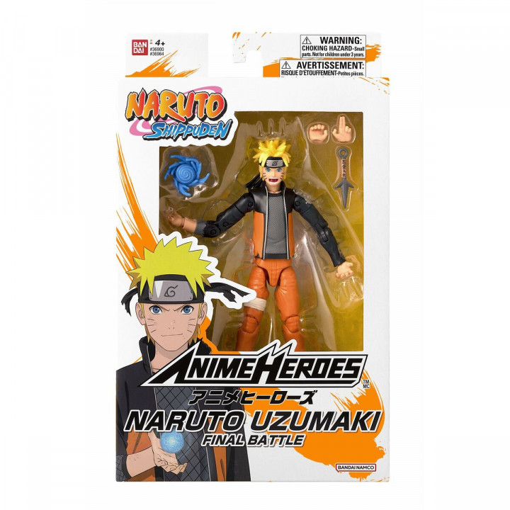 Statuetta Articolata Bandai Naruto Ukumaki - Final Battle 17 cm