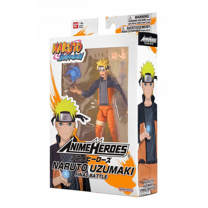 Statuetta Articolata Bandai Naruto Ukumaki - Final Battle 17 cm