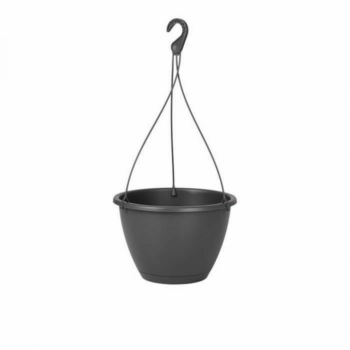 Hangende plantenbak Artevasi Grijs Donker grijs 31 x 31 x 20,5 cm