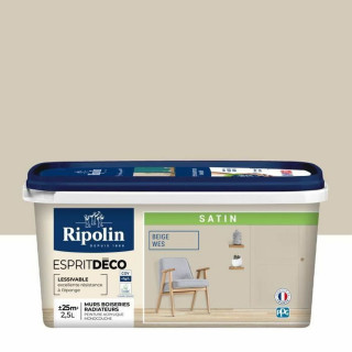Peinture d'Apprêt Ripolin Beige Satiné 2,5 L