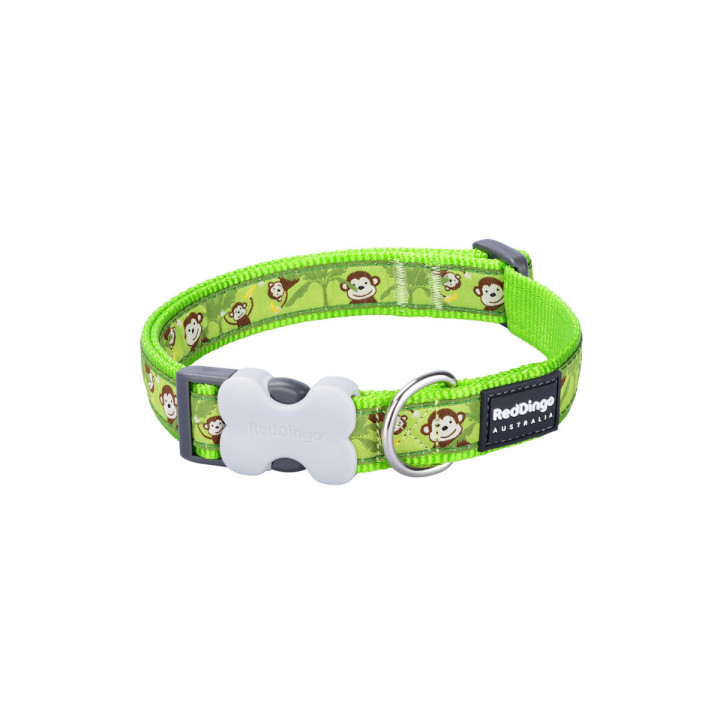 Hondenhalsband Red Dingo Monkey 20-32 cm Groen