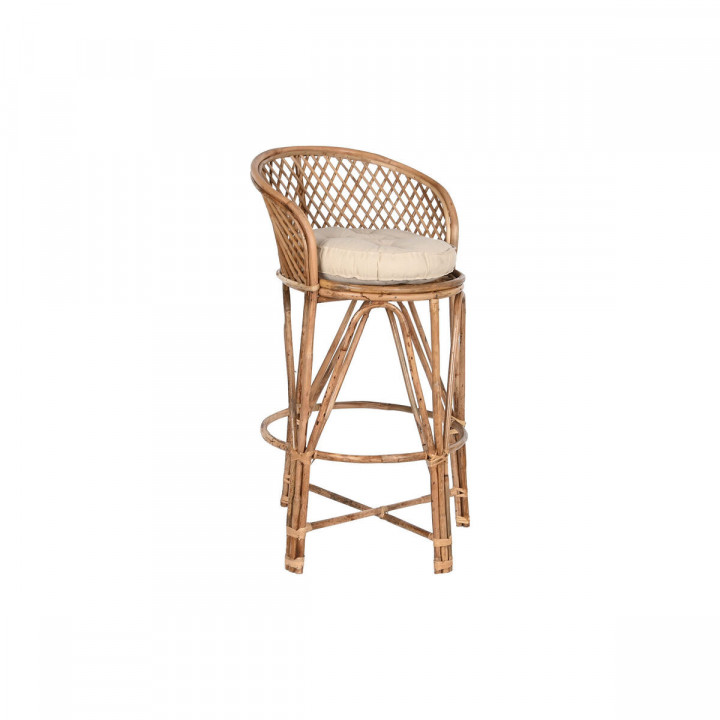 Sgabello Home ESPRIT Naturale 55 x 50 x 100 cm