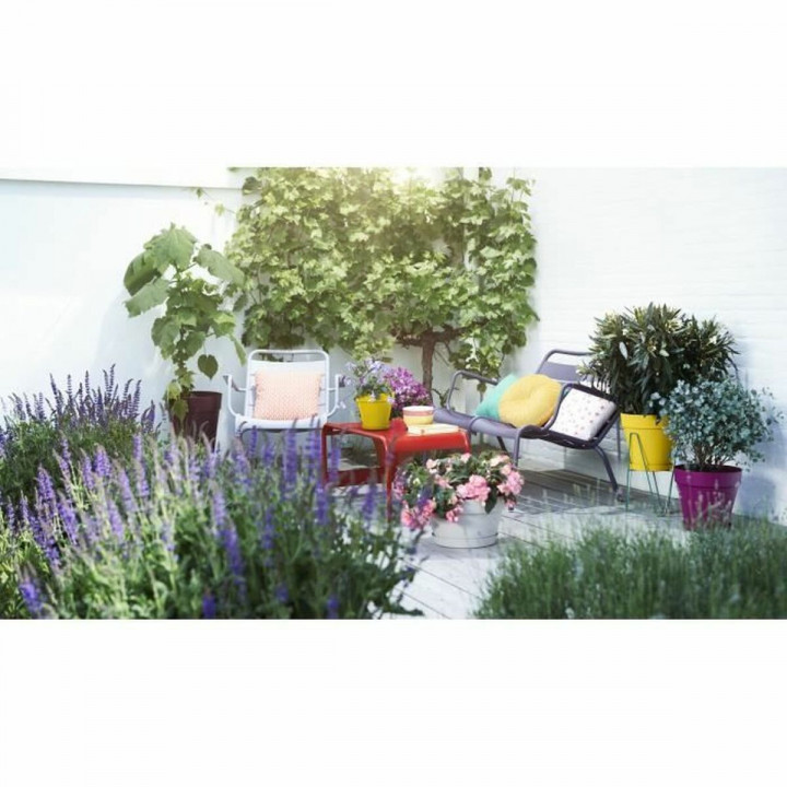 Bloempot Elho Loft Urban 25 Geel Ø 24,5 x 22,2 cm