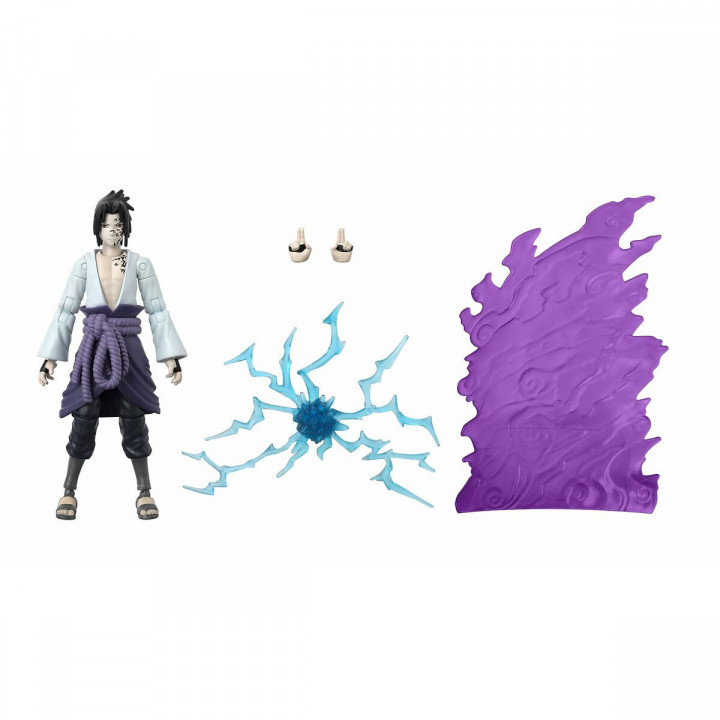 Actiefiguren Naruto Shippuden Bandai Anime Heroes Beyond: Sasuke Uchiha 17 cm
