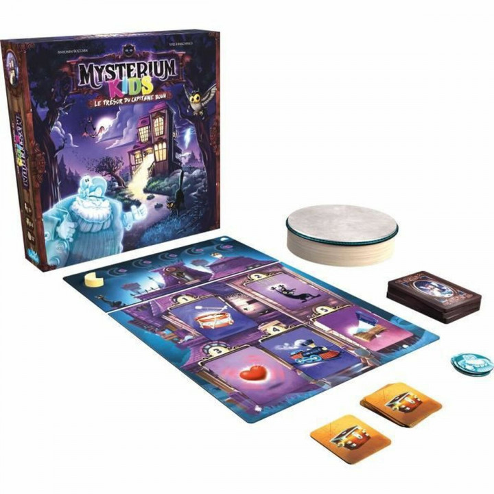 Tischspiel Asmodee Mysterium Kids: Le Trésor du Capitaine Bouh Französisch