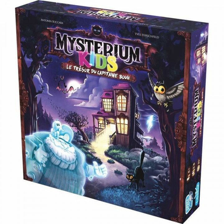 Bordspel Asmodee Mysterium Kids: Le Trésor du Capitaine Bouh Frans
