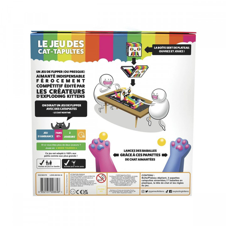 Board game Asmodee Le Jeu des Cat-Tapultes