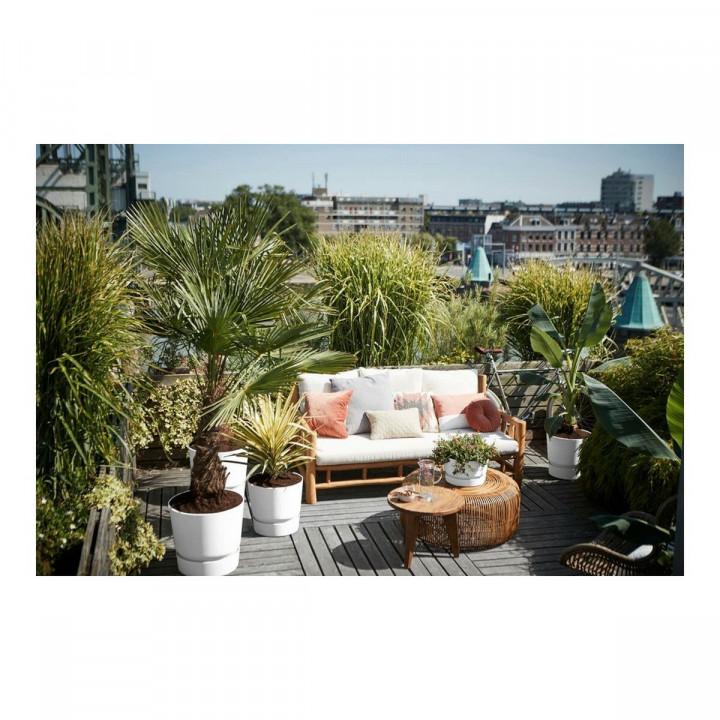 Bloempot Elho 0464344715000 Wit Cirkelvormig