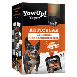 Cibo umido YowUp Collagen + Chondroprotectors Pollo 3 x 115 g 3 Unità