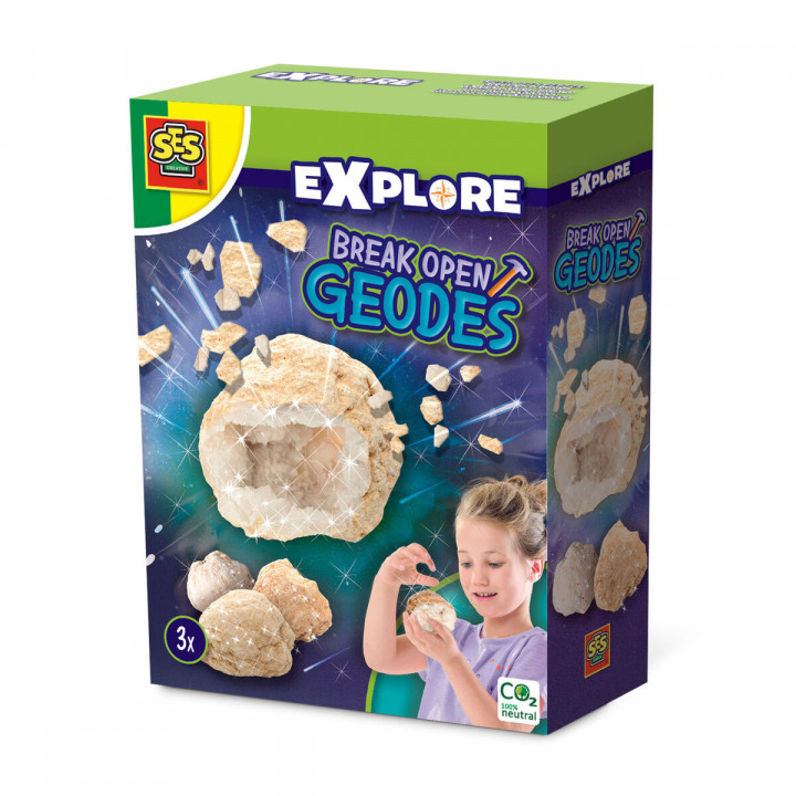 Board game SES Creative Explore Geodes 21 x 7 x 16 cm