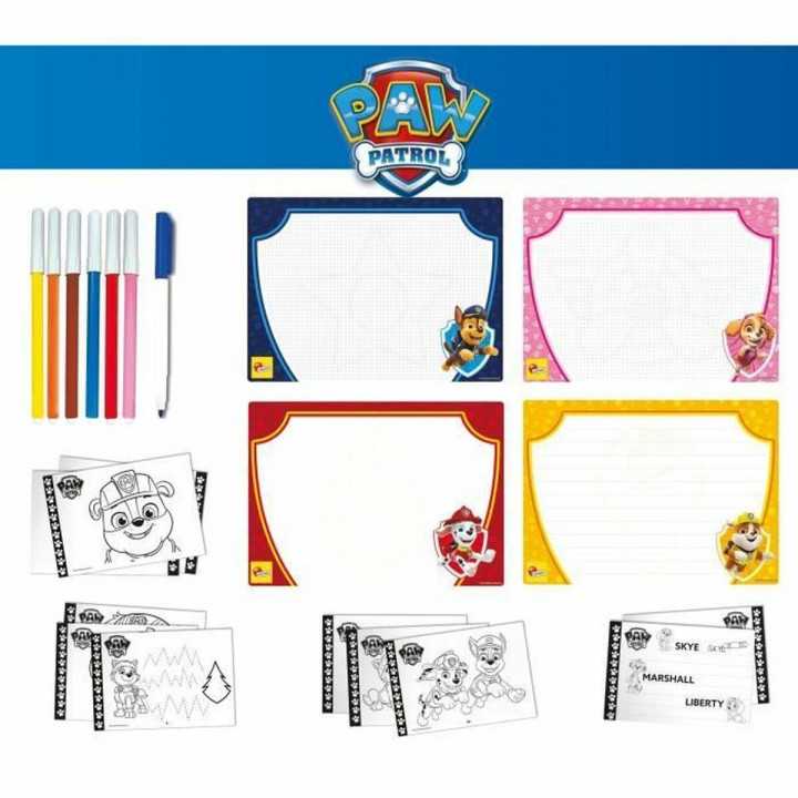 Tekenfiches Lisciani Giochi Paw Patrol Multicolour