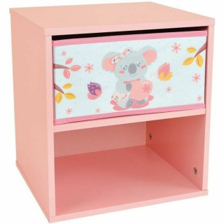 Comodino Fun House CALLY MIMI KOALA Rosa 36 x 33 x 30 cm