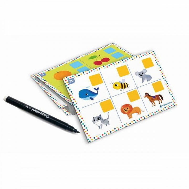 Gioco da Tavolo Clementoni Magnetic Letters & Animals Case 27 x 23 x 5 cm 28 x 6 x 24 cm