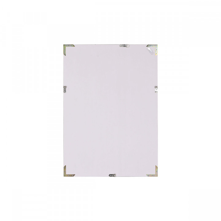 Wandspiegel Home ESPRIT Weiß Braun Beige Grau Kristall polystyrol 63,3 x 2,6 x 89,6 cm (4 Stück)