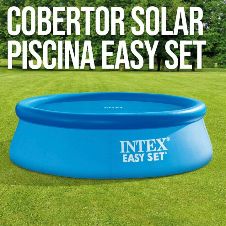Cubrepiscinas Intex Ø 244 cm Solar Redondo