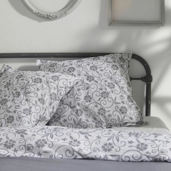 Parure de couette TODAY Capucine Gris 240 x 260 cm