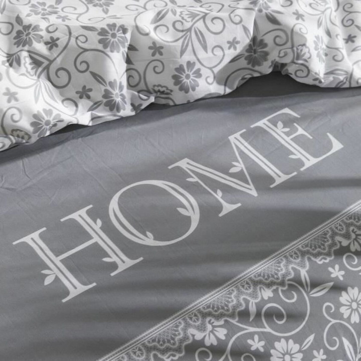 Duvet cover set TODAY Capucine Grey 240 x 260 cm