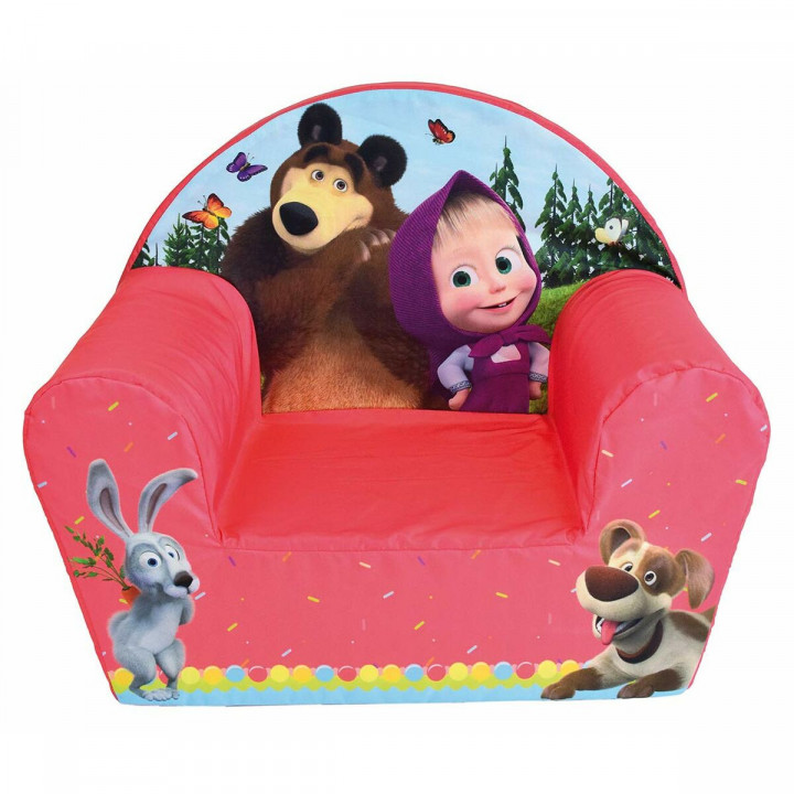 Armstoel Fun House MASHA ET MICHKA 42 x 52 x 33 cm