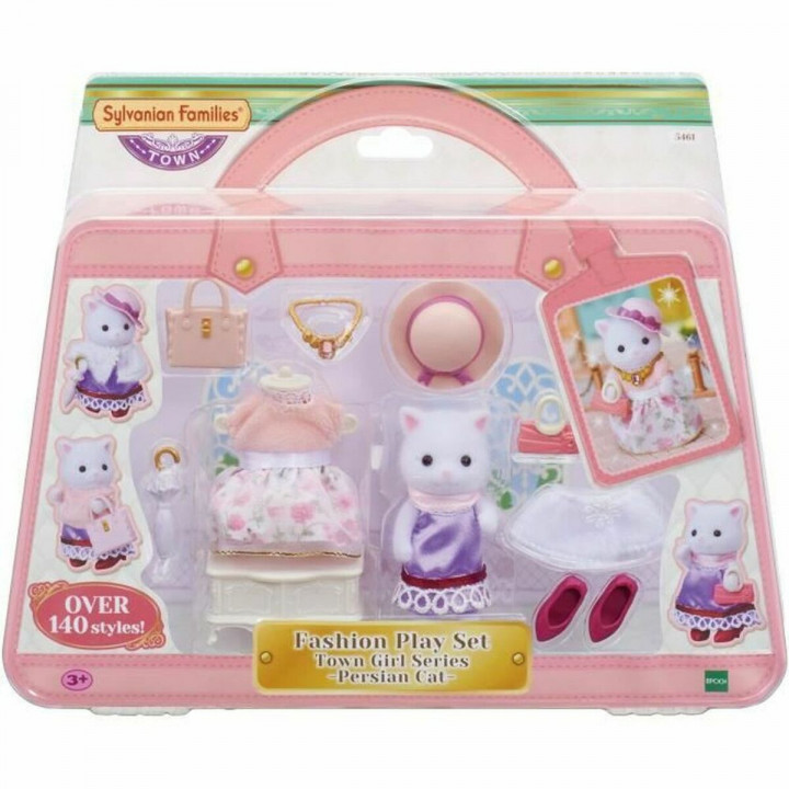 Puppen-Set Sylvanian Families The Fashion Suitcase And Big Sister Persian Cat