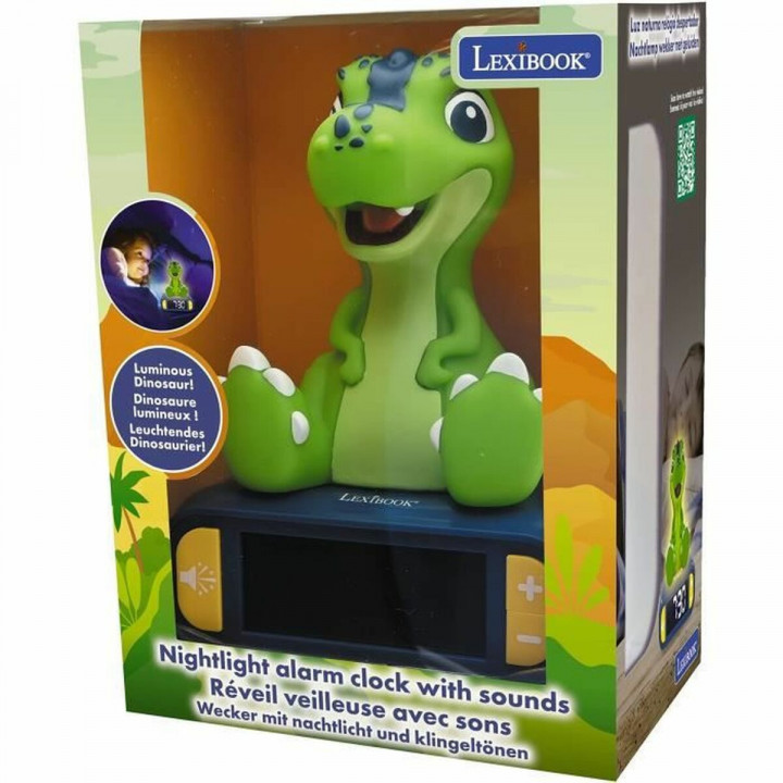 Radioklok Lexibook Dinosaur