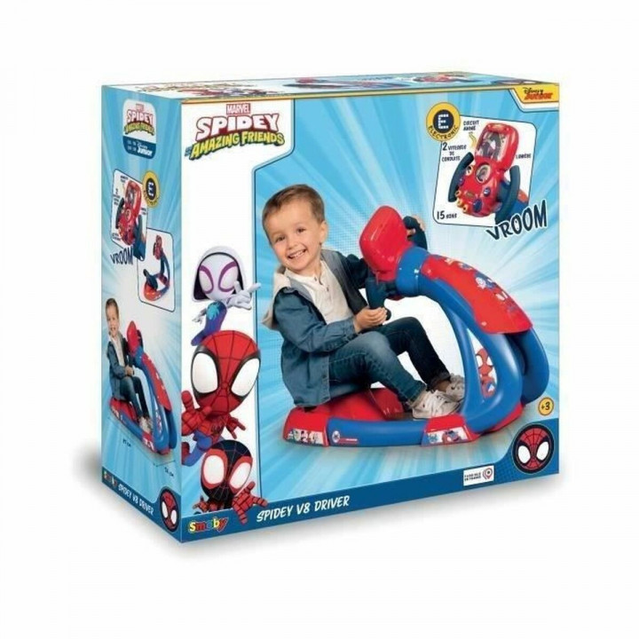 Racestoel Spidey Amazing friends Kinderen Stuur