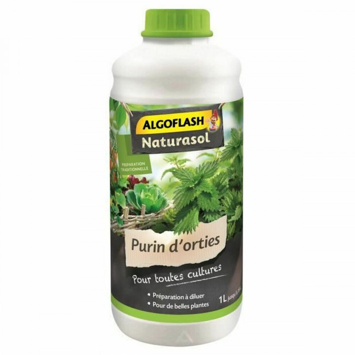 Engrais pour les plantes Algoflash Naturasol 1 L Ortie