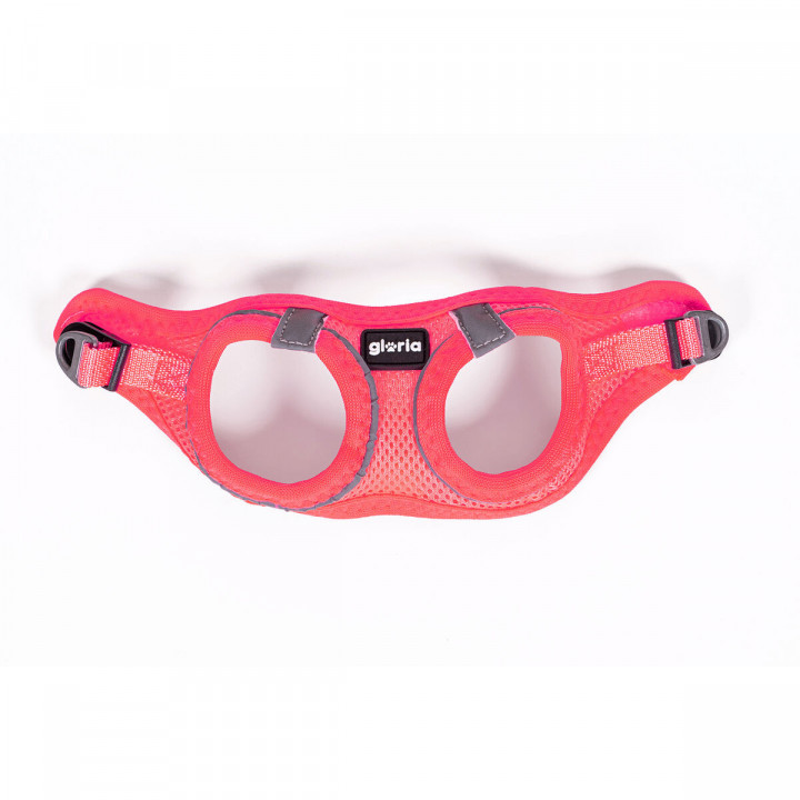 Dog Harness Gloria 32,8-35,4 cm 45-47 cm Pink M