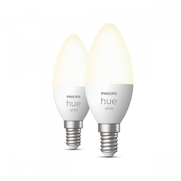 Lampe LED Philips 8719514320628 Blanc F E14 E27 470 lm (2 Unités)