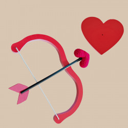 New Valentines Day Love Arrow Gift Wrapping Paper Color Love Printing Wrapping Paper Holiday Gift