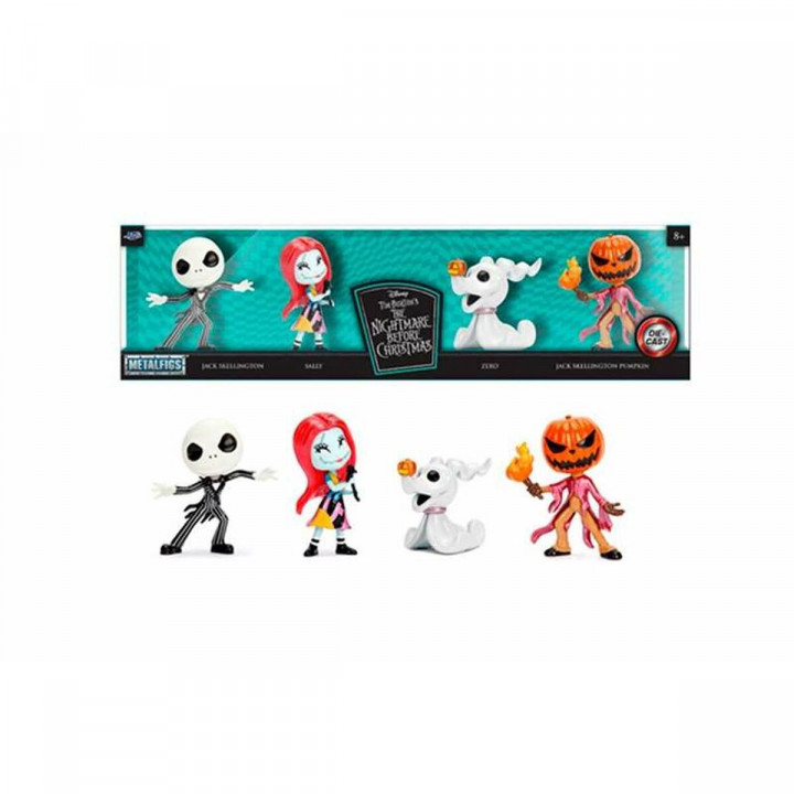 Figurenset The Nightmare Before Christmas 4 Onderdelen