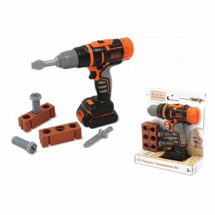 Trapano giocattolo Smoby Black + Decker