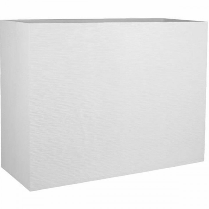 Vaso EDA Wall Loft Graphit Bianco Plastica Rettangolare 78,5 x 29,5 x 60 cm