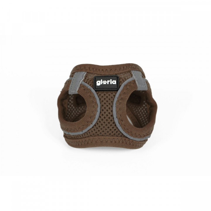 Harnais pour Chien Gloria 45-47 cm Marron L 32,8-35,4 cm