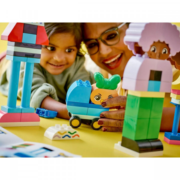 Set di Costruzioni Lego Duplo Buildable People with Big Emotions Multicolore