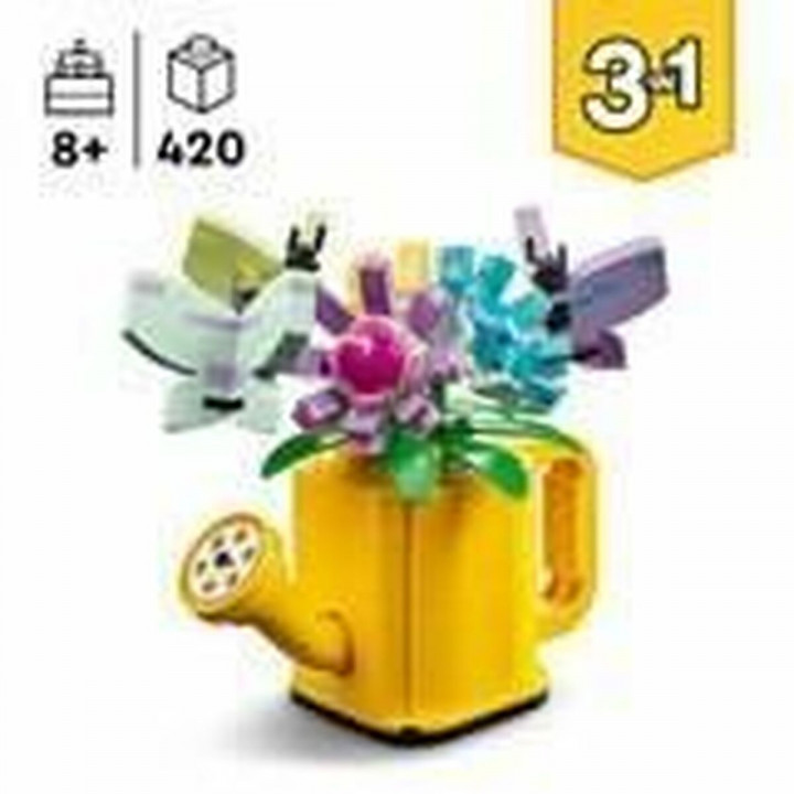 Set di Costruzioni Lego 31149 Creator 3in1 Flowers in the Watering Can Multicolore