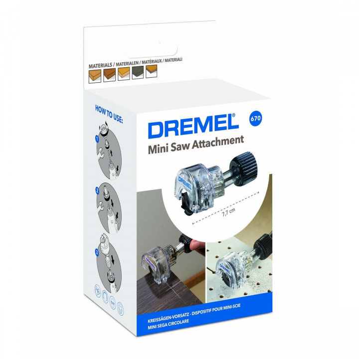 Accessoire voor multitool Dremel 670 Zaagadapter