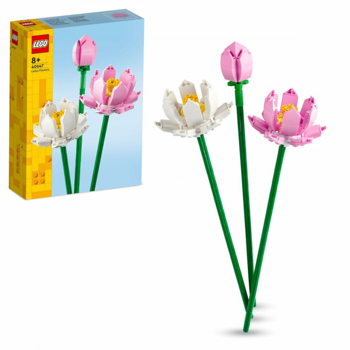 Set de construction Lego 40647 Lotus Flower Multicouleur