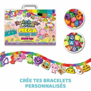Kit zur Herstellung von Armbändern und Halsketten Bandai Rainbow Moon Mega Combo set Kunststoff