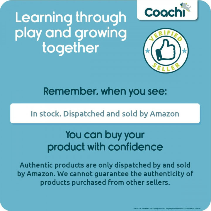 Giocattolo da allenamento Coachi TRAINING DUMMY Azzurro