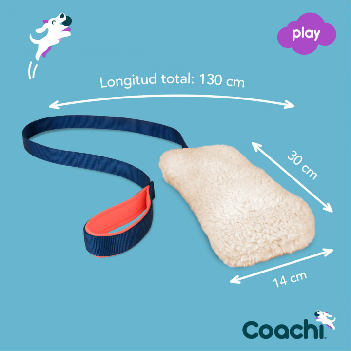 Giocattolo da allenamento Coachi CHASE & CRINKLE Azzurro