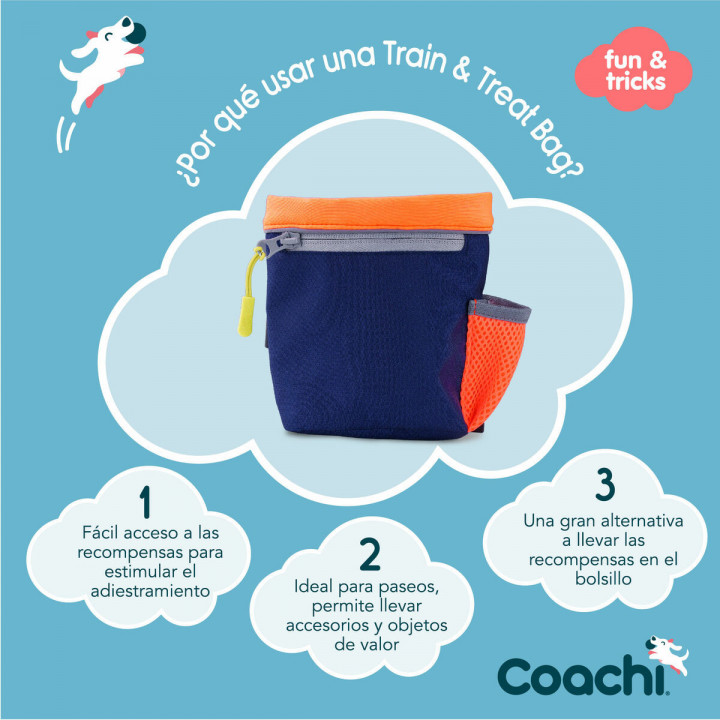 Necessaire Coachi Train & Treat Azzurro Corallo