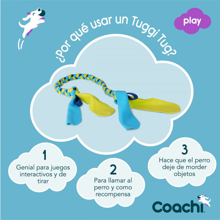 Training toy Coachi TUGGI TUG Blauw