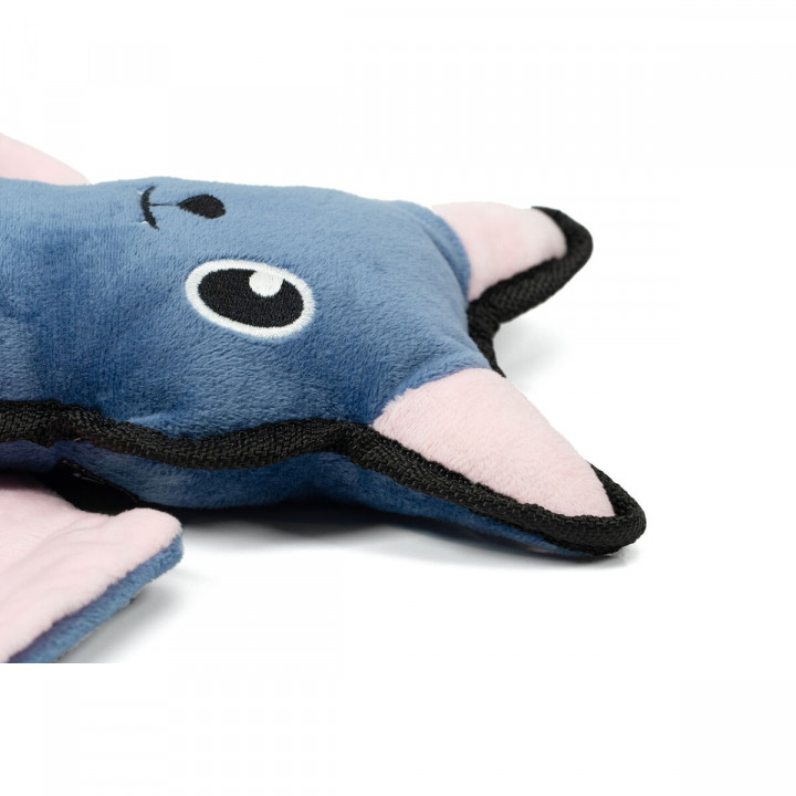 Peluche para perros Gloria black Poliéster Polipropileno Murciélago