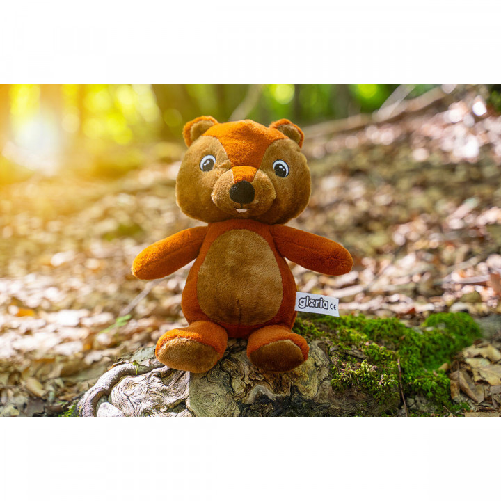 Knuffel voor honden Gloria Nitzan Bruin Polyester Polypropyleen